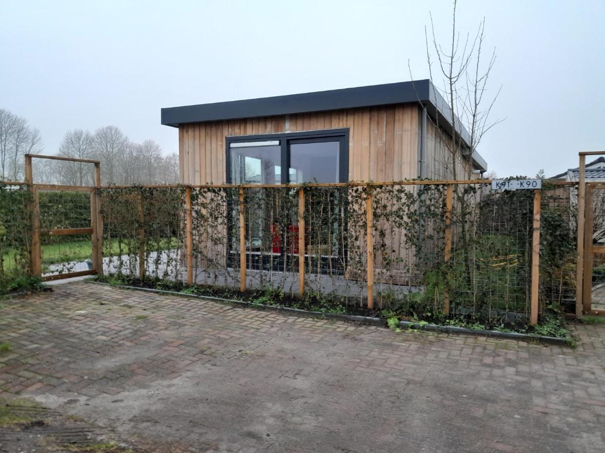 Luxe 5 Persoons Bungalow Op Rustig Vakantiepark Nabij Leeuwarden Dronrijp Esterno foto